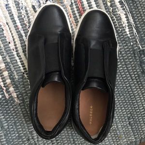 Halogen Black Slip-On Sneakers